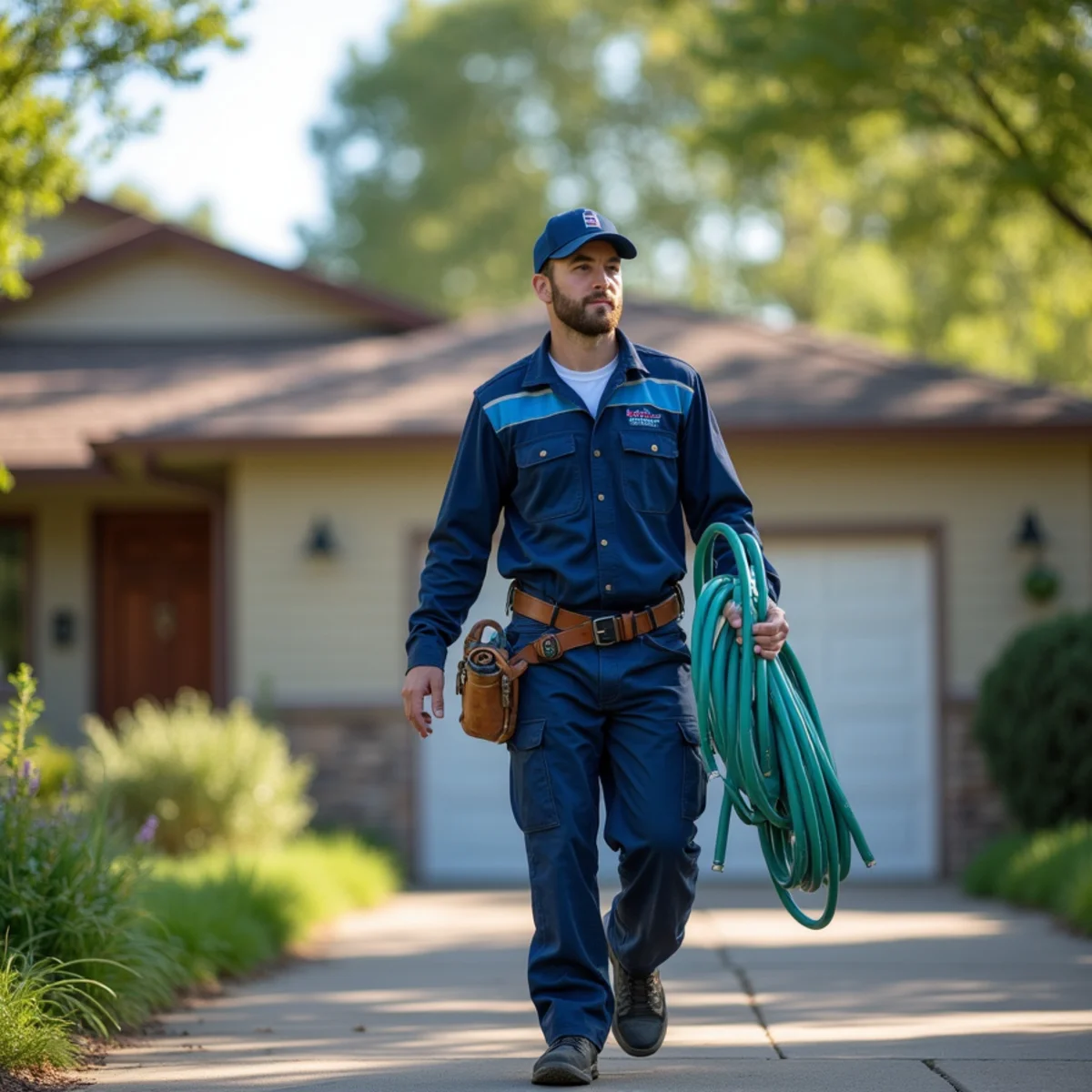 Licensed plumber servicing a home in Cottonwood, CO