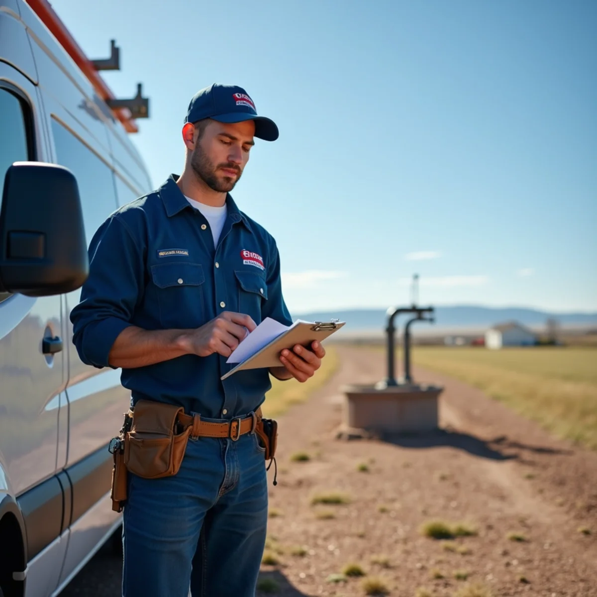 Licensed plumber servicing a home in Foxfield, CO