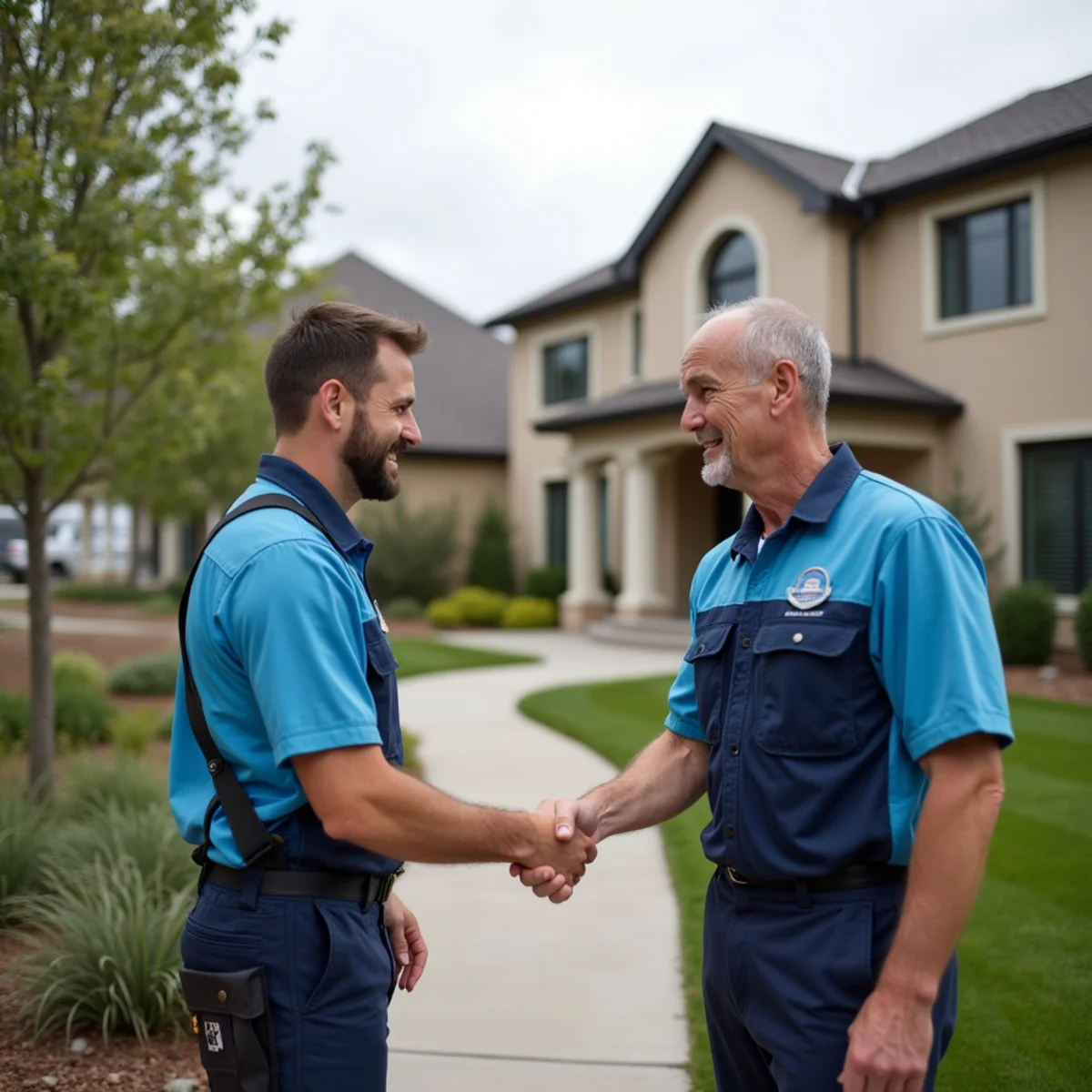 Licensed plumber servicing a home in Greenwood Village, CO