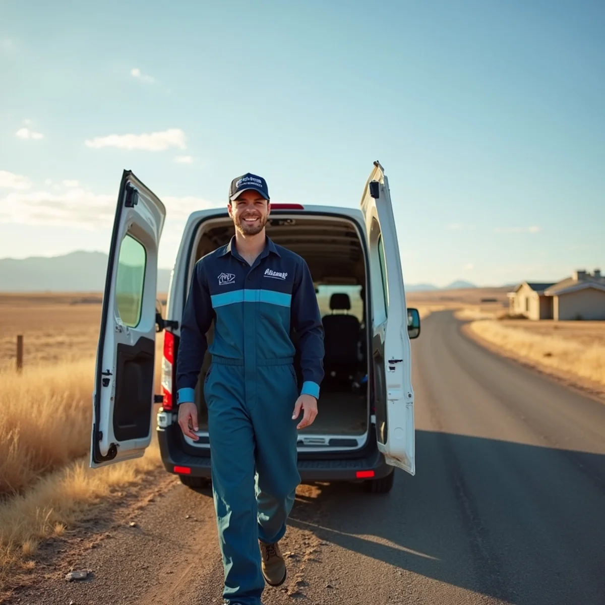 Licensed plumber servicing a home in Louviers, CO